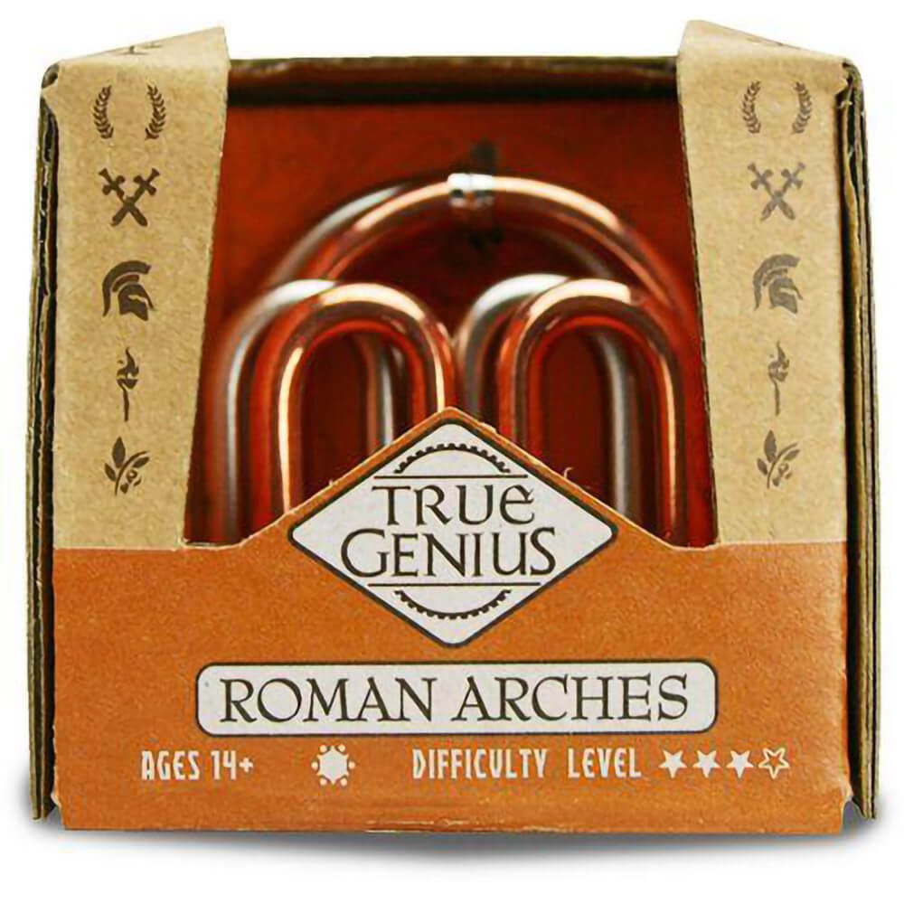 True Genius Roman Arches Brain Teaser Puzzle
