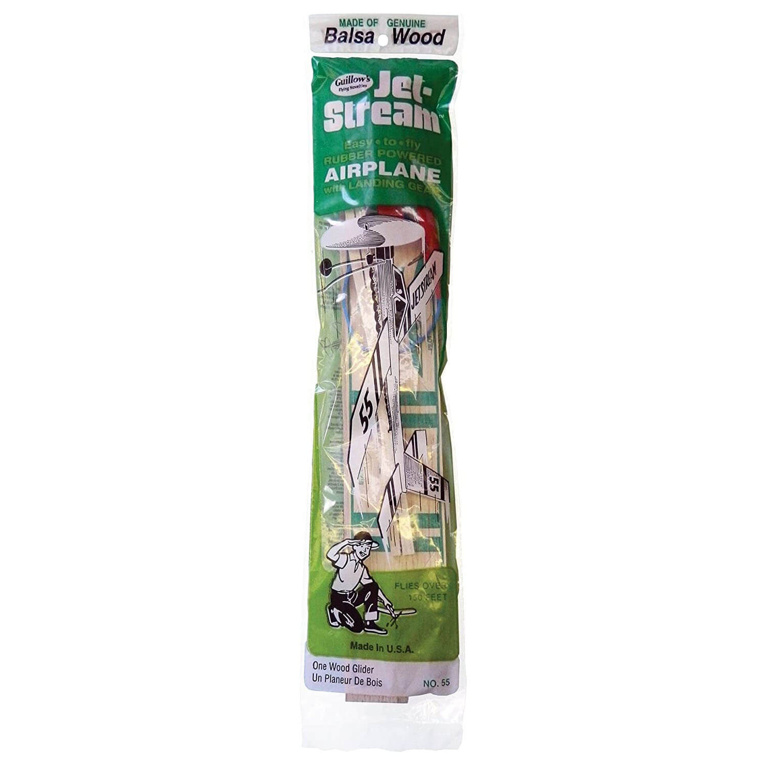 Guillow's Balsa Wood Jet Stream Airplane