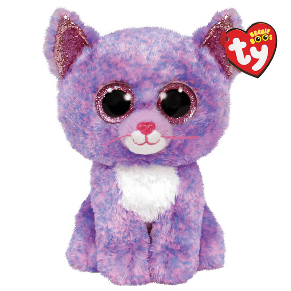 Ty Beanie Boos Cassidy the Lavender Cat 6" Plush