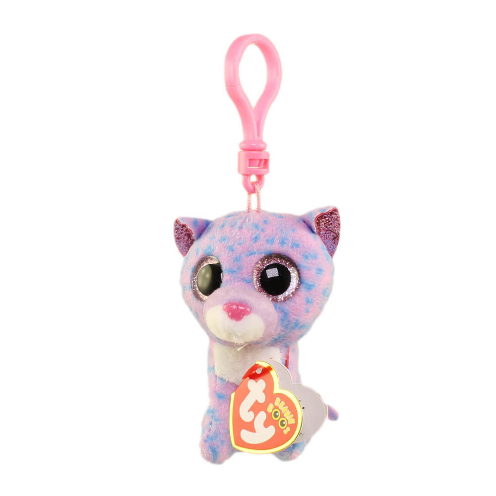 Ty Beanie Boos Cassidy the Lavender Cat Clip