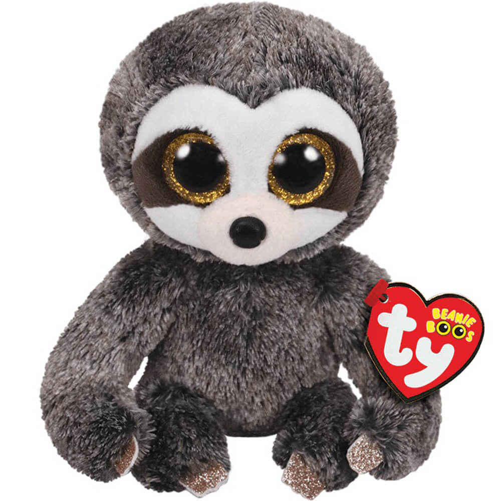 Ty Beanie Boos Dangler the Grey Sloth 6" Plush