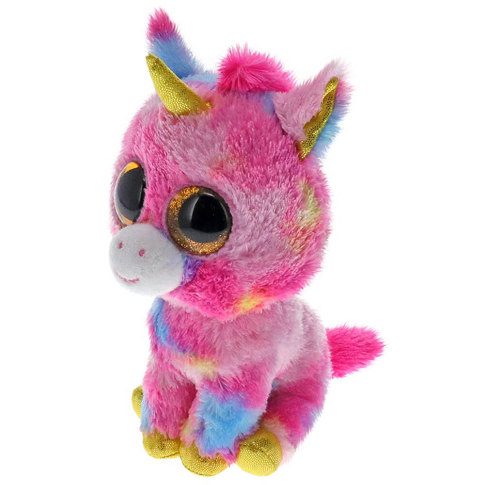 Ty Beanie Boos Fantasia the Multicolored Unicorn 6" Plush