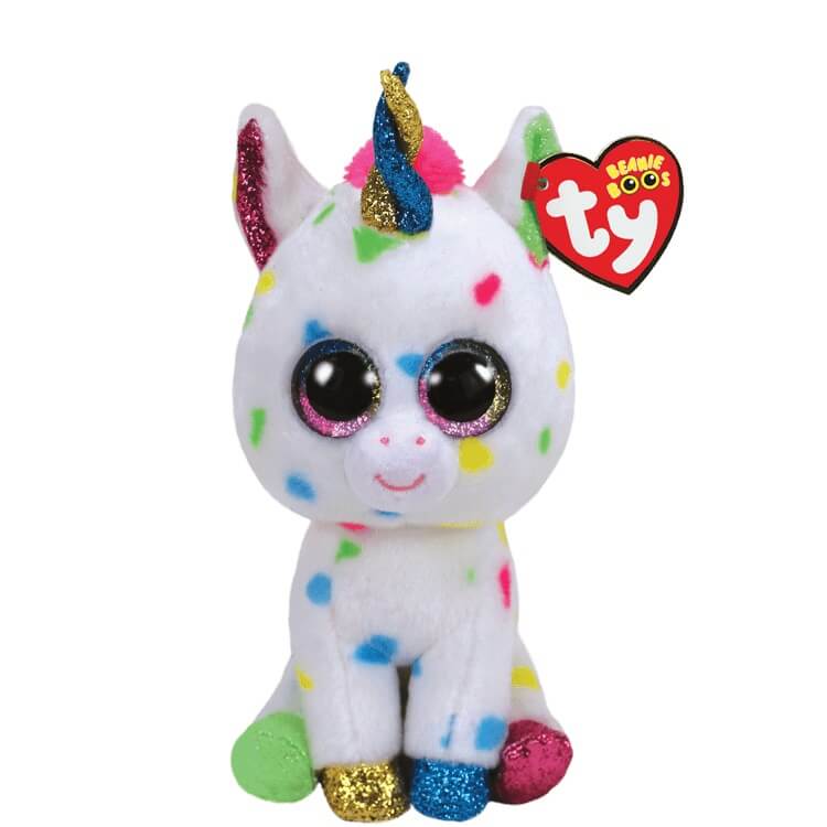 Ty Beanie Boos Harmonie the Speckled Unicorn 6