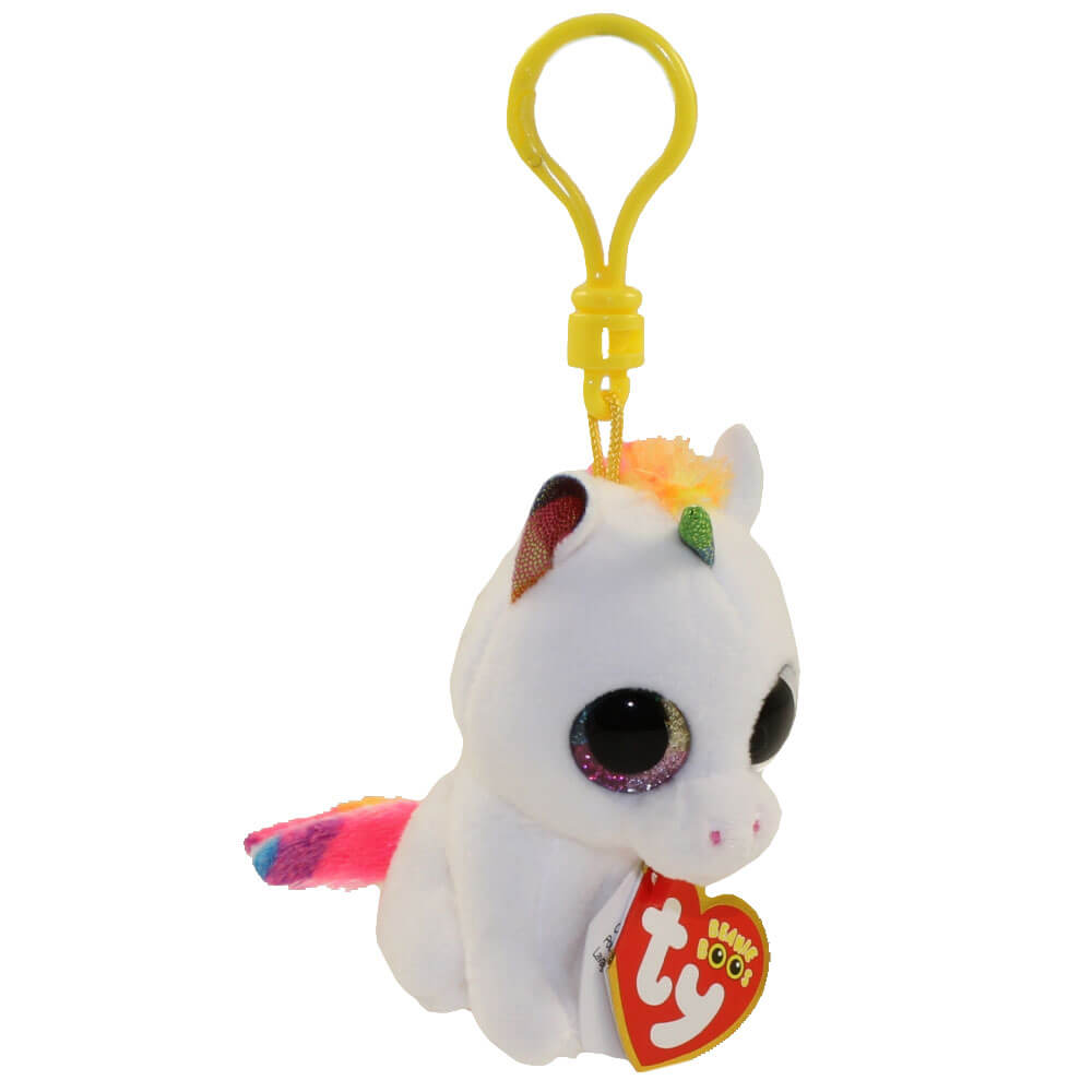 Ty Beanie Boos Pixy the White Unicorn Clip