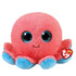 Ty Beanie Boos Sheldon the Coral Octopus 6" Plush