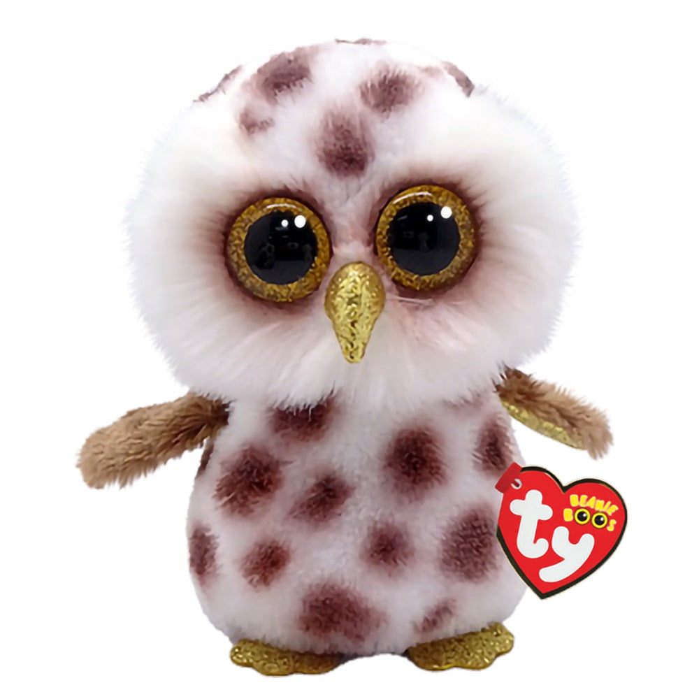 Ty Beanie Boos Whoolie the Spotted Own 6" Plush