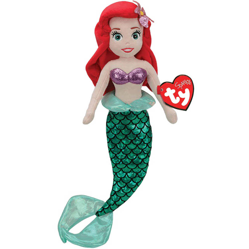 Ty Disney Princess Ariel 15" Mermaid Plush Doll