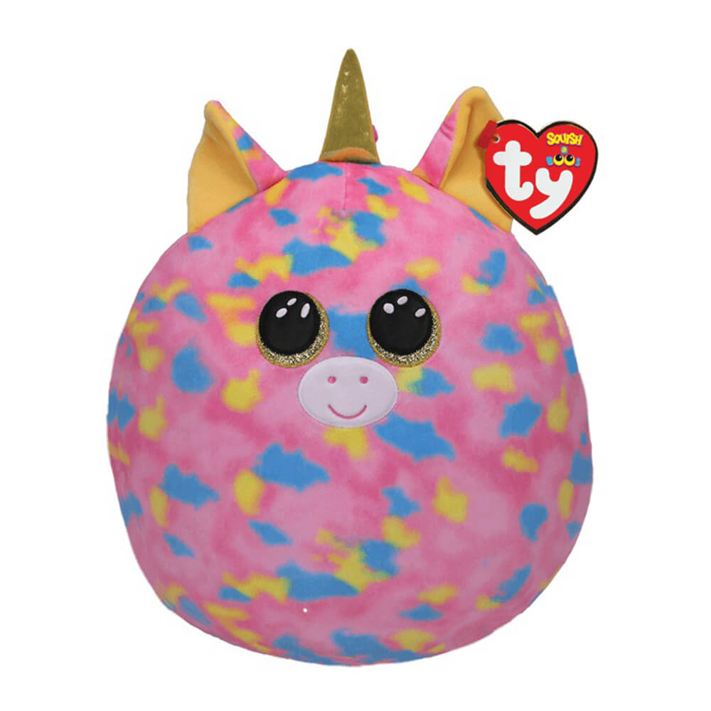 Ty Squishy Beanies Fantasia the Multicolored Unicorn10