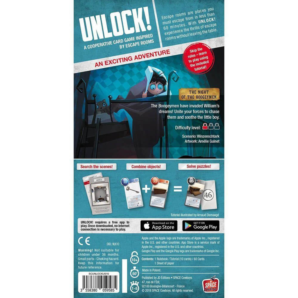 Unlock! The Night of the Boogeymen Game