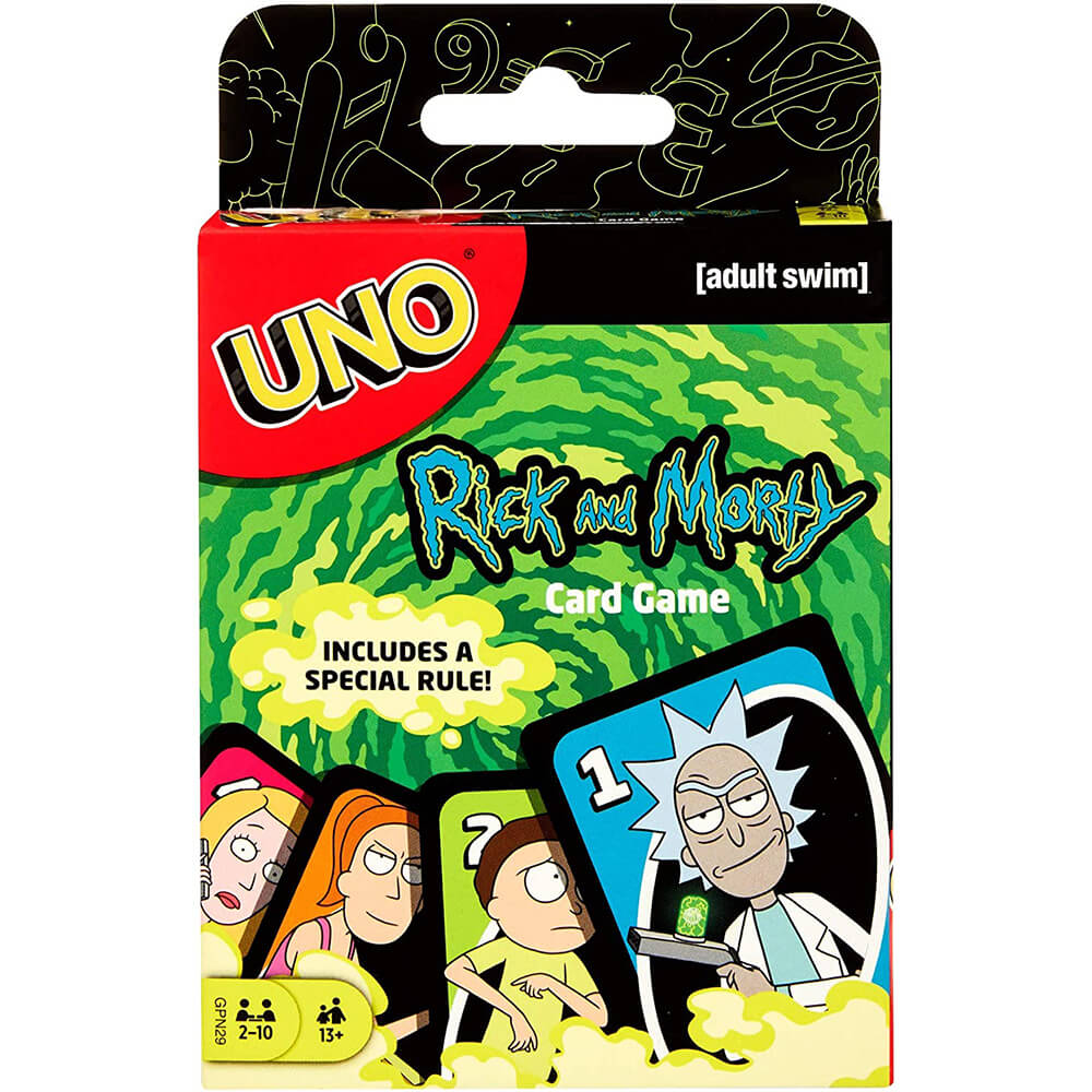 UNO Rick and Morty Card Game