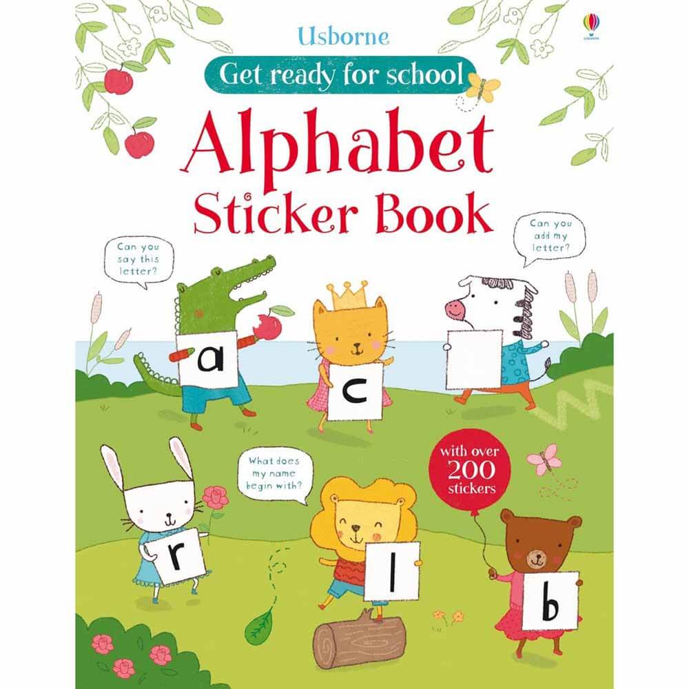 Usborne Alphabet Sticker Book