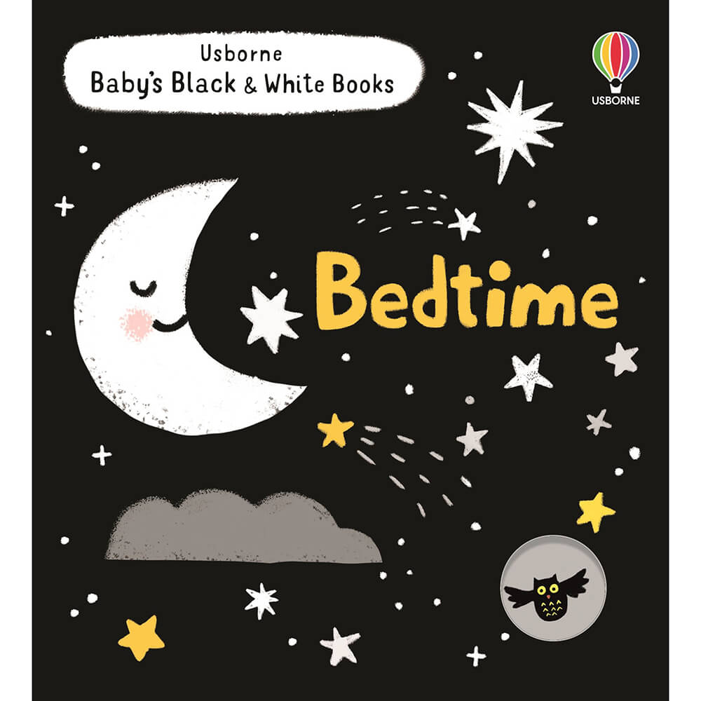 Usborne Baby’s Black & White Books, Bedtime