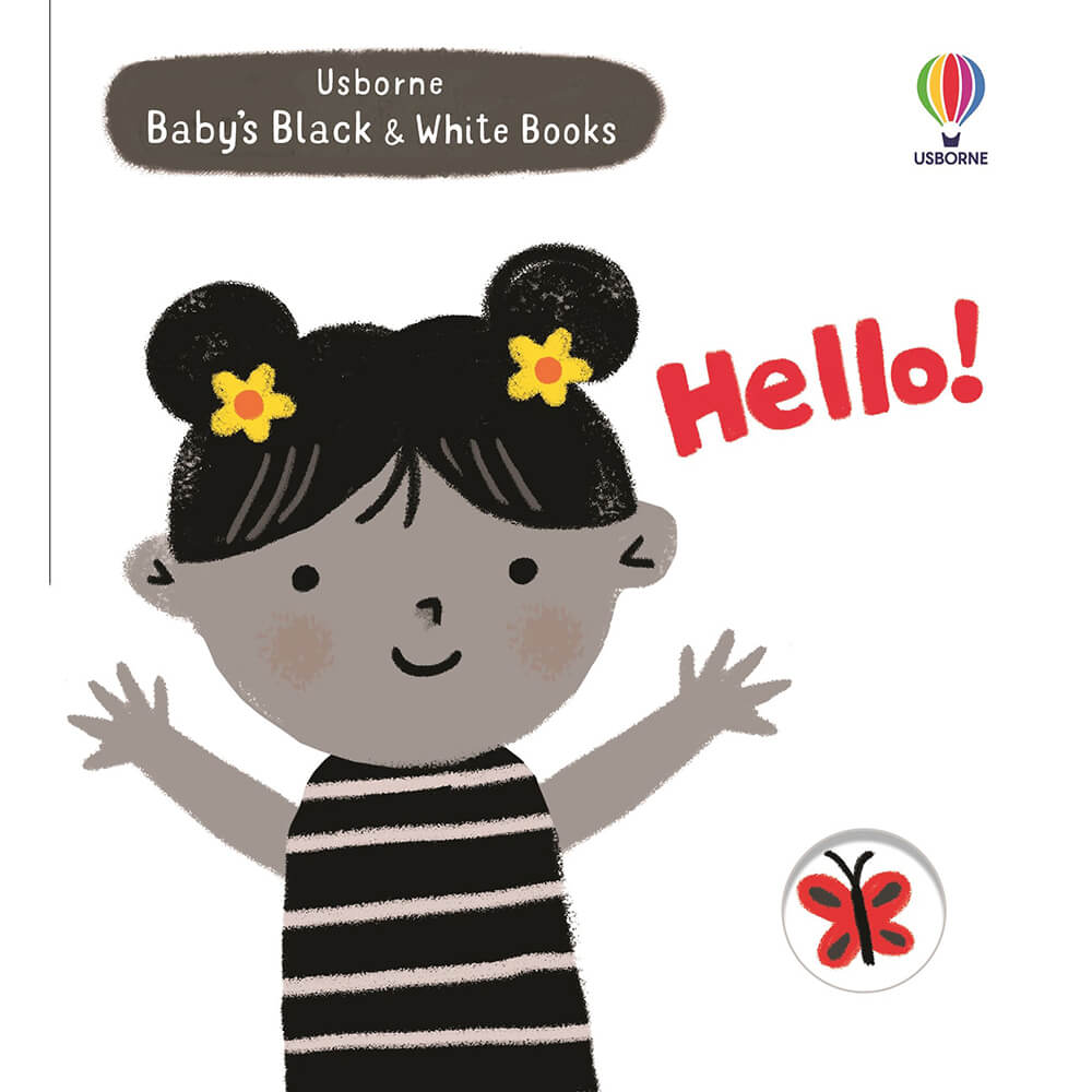 Usborne Baby’s Black & White Books, Hello!