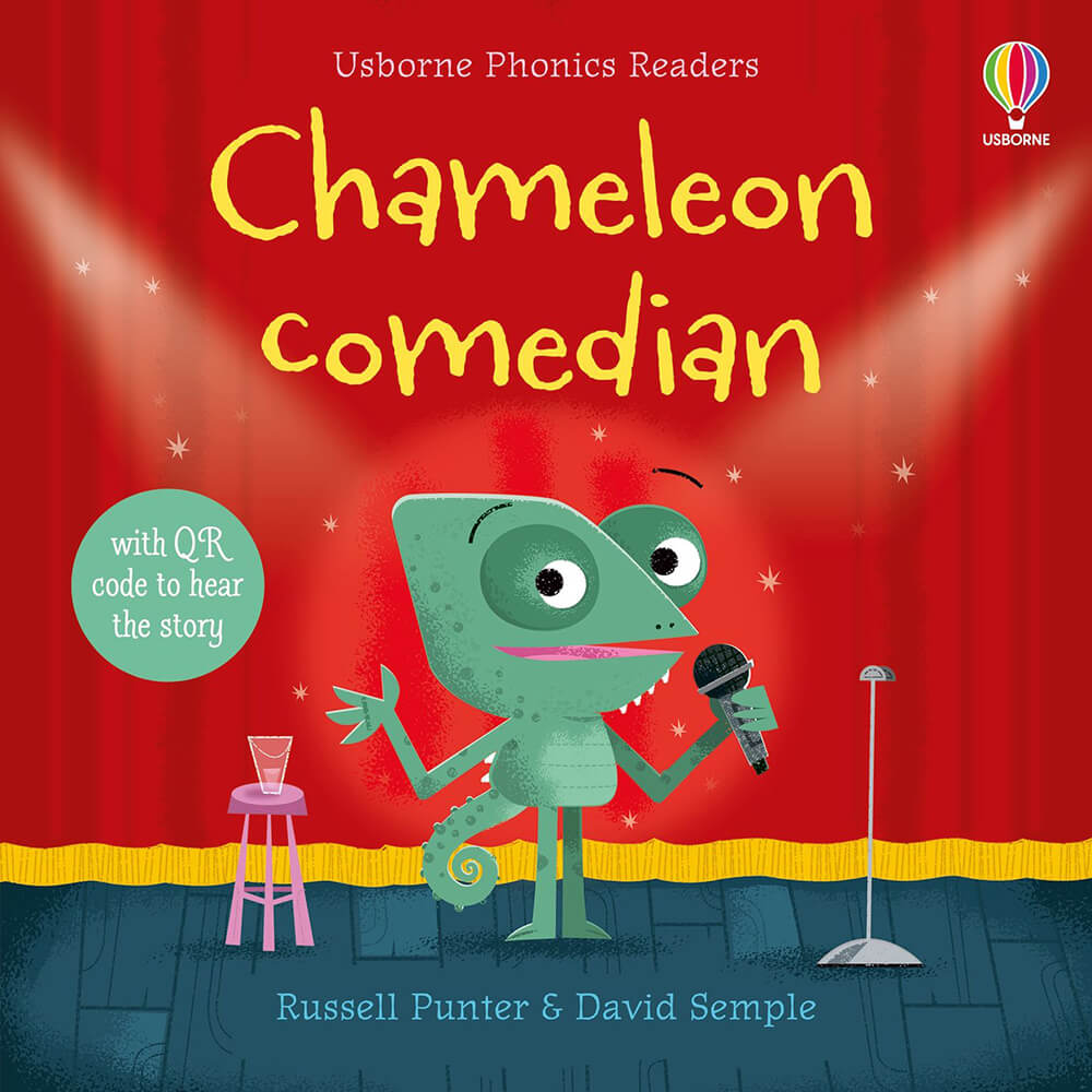 Usborne Chameleon Comedian (Phonics Readers)