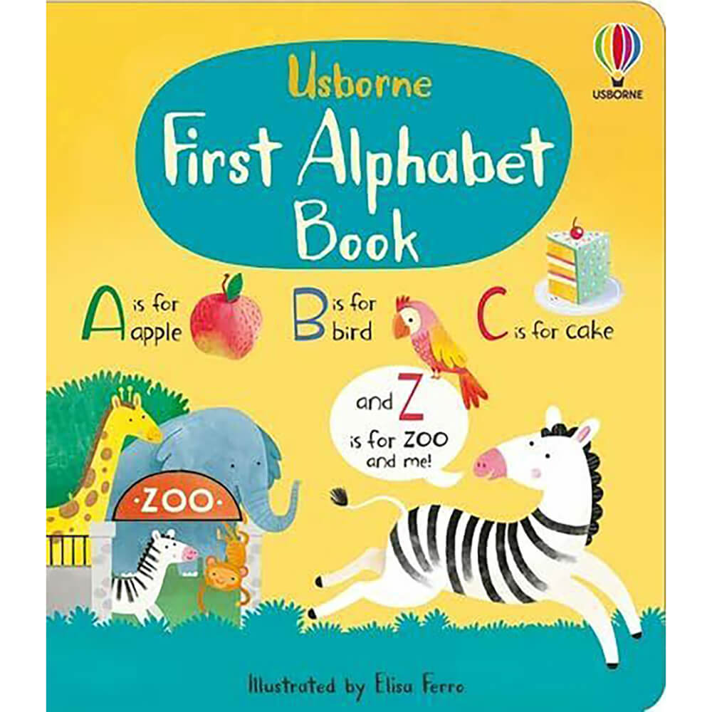 Usborne First Alphabet Book (First Books)