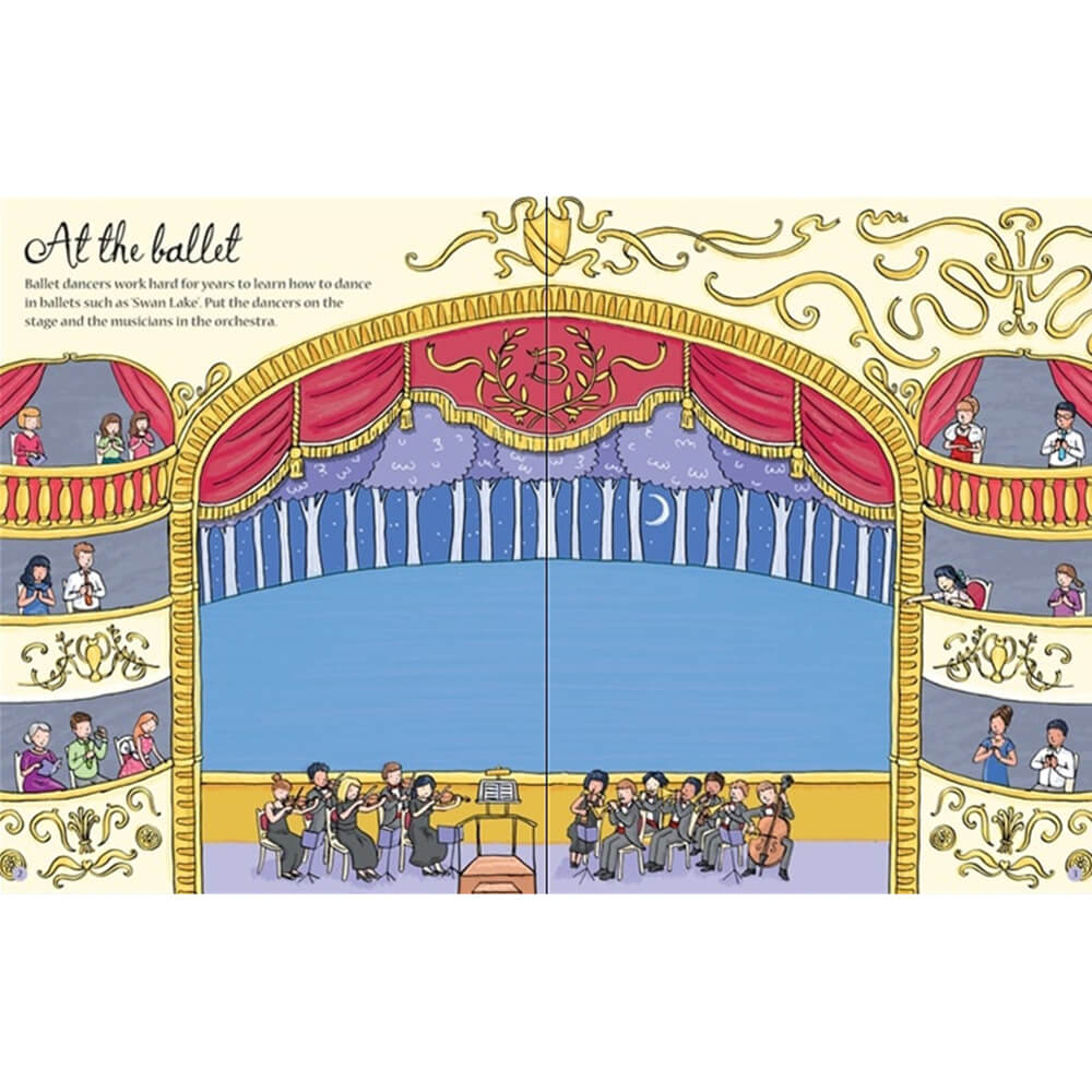 Usborne First Sticker Book Ballet