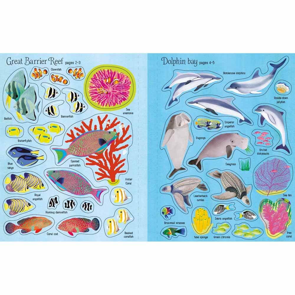 Usborne First Sticker Book, Coral Reef