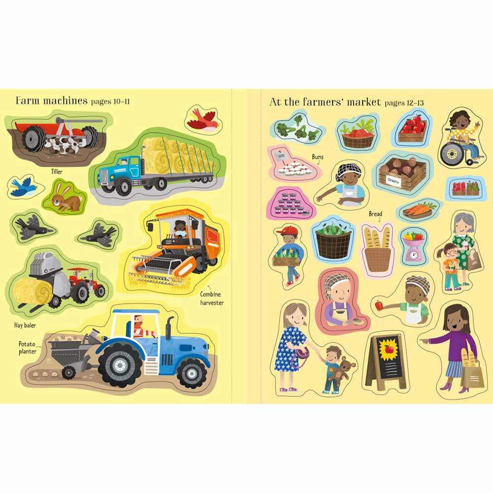 Usborne First Sticker Book Farm
