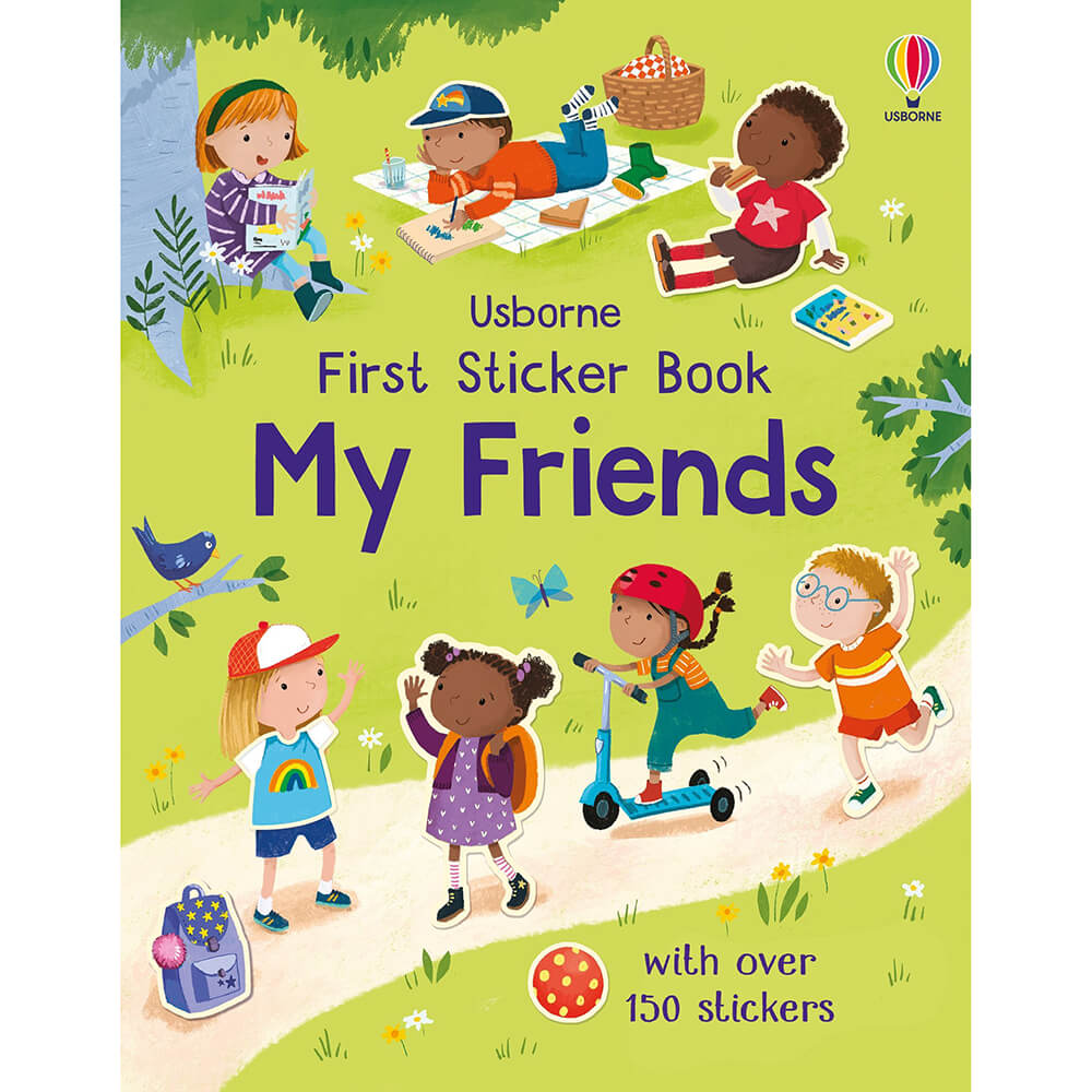 Usborne First Sticker Book, My Friends (First Sticker Books)