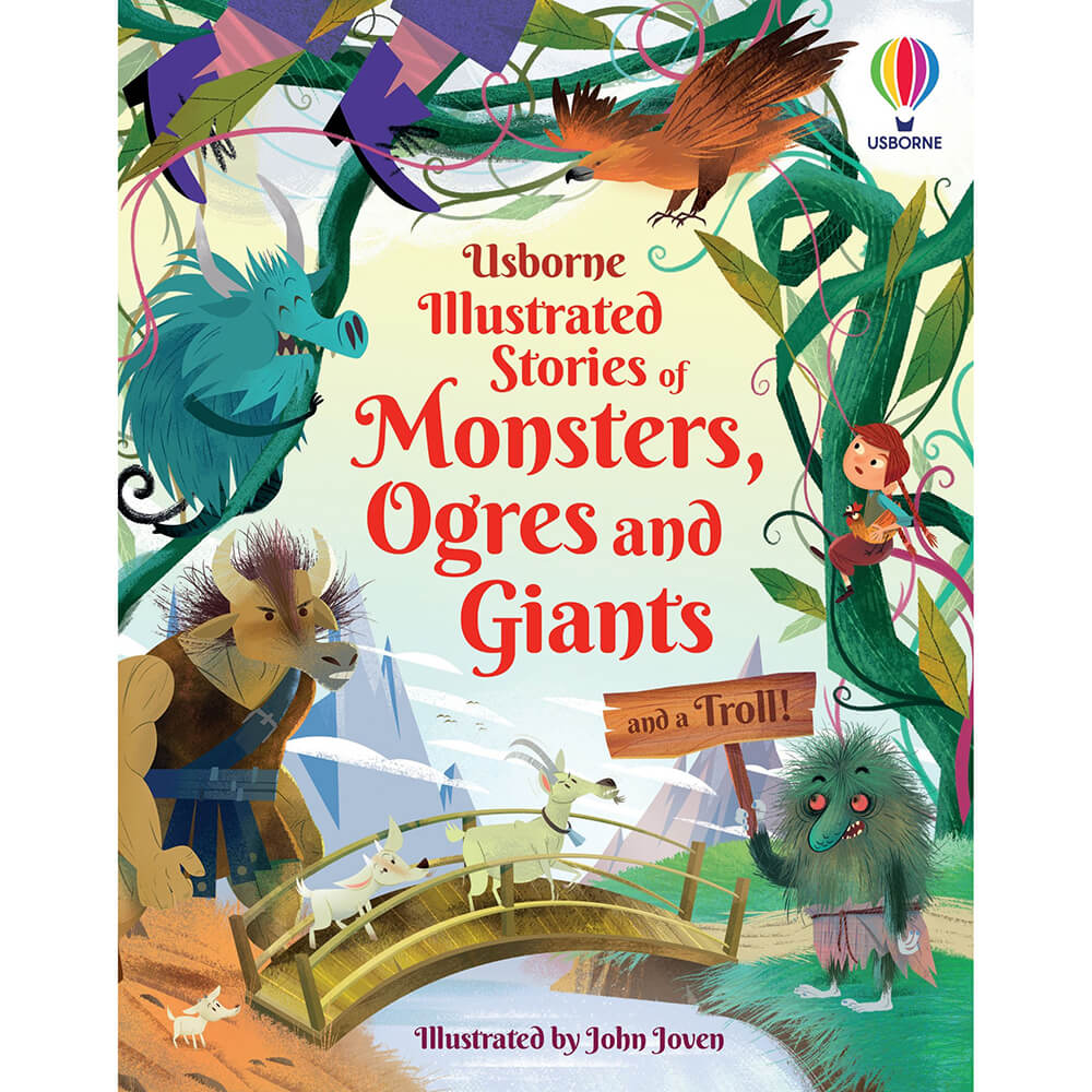 Usborne Illustrated Stories of Monsters, Ogres, Giants and Troll
