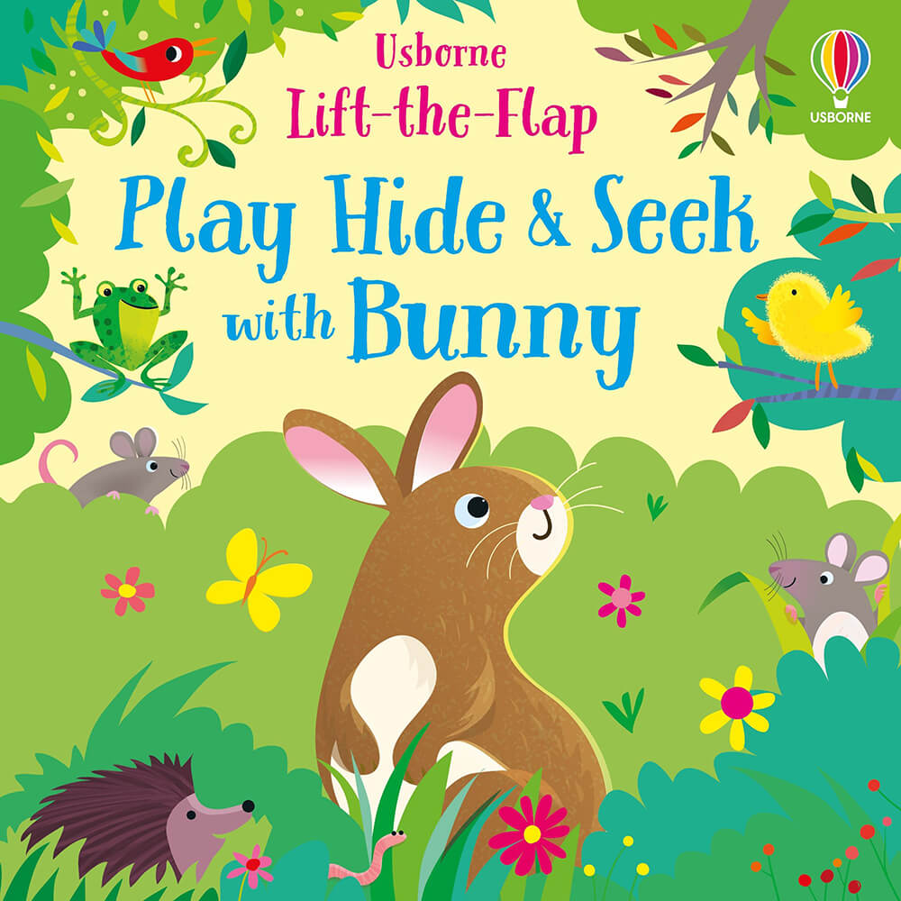 Usborne Lift-the-Flap Play Hide & Seek with Bunny (Lift-the-Flap Play Hide & Seek Books)