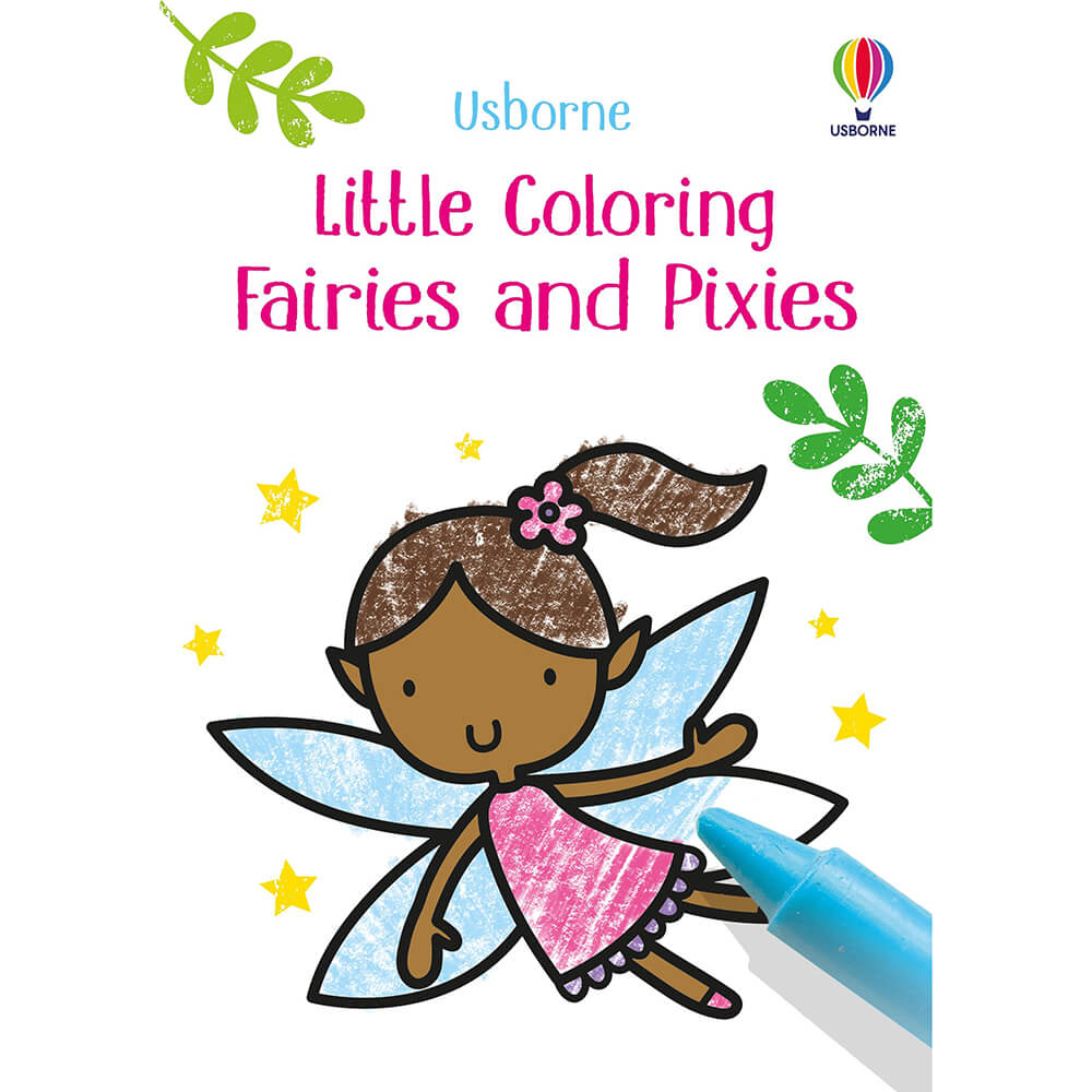 Usborne Little Coloring, Fairies and Pixies (Little Coloring Books)