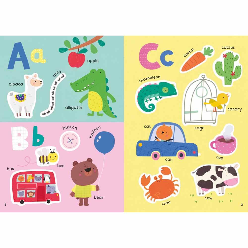 Usborne Little Stickers ABC