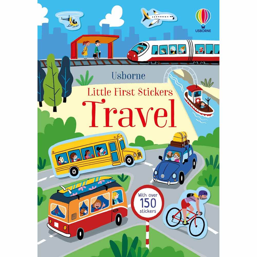 Usborne Little Stickers Travel