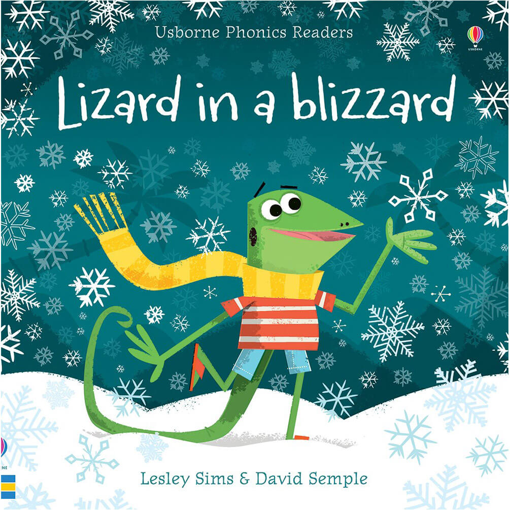 Usborne Lizard in a Blizzard (Phonics Readers)