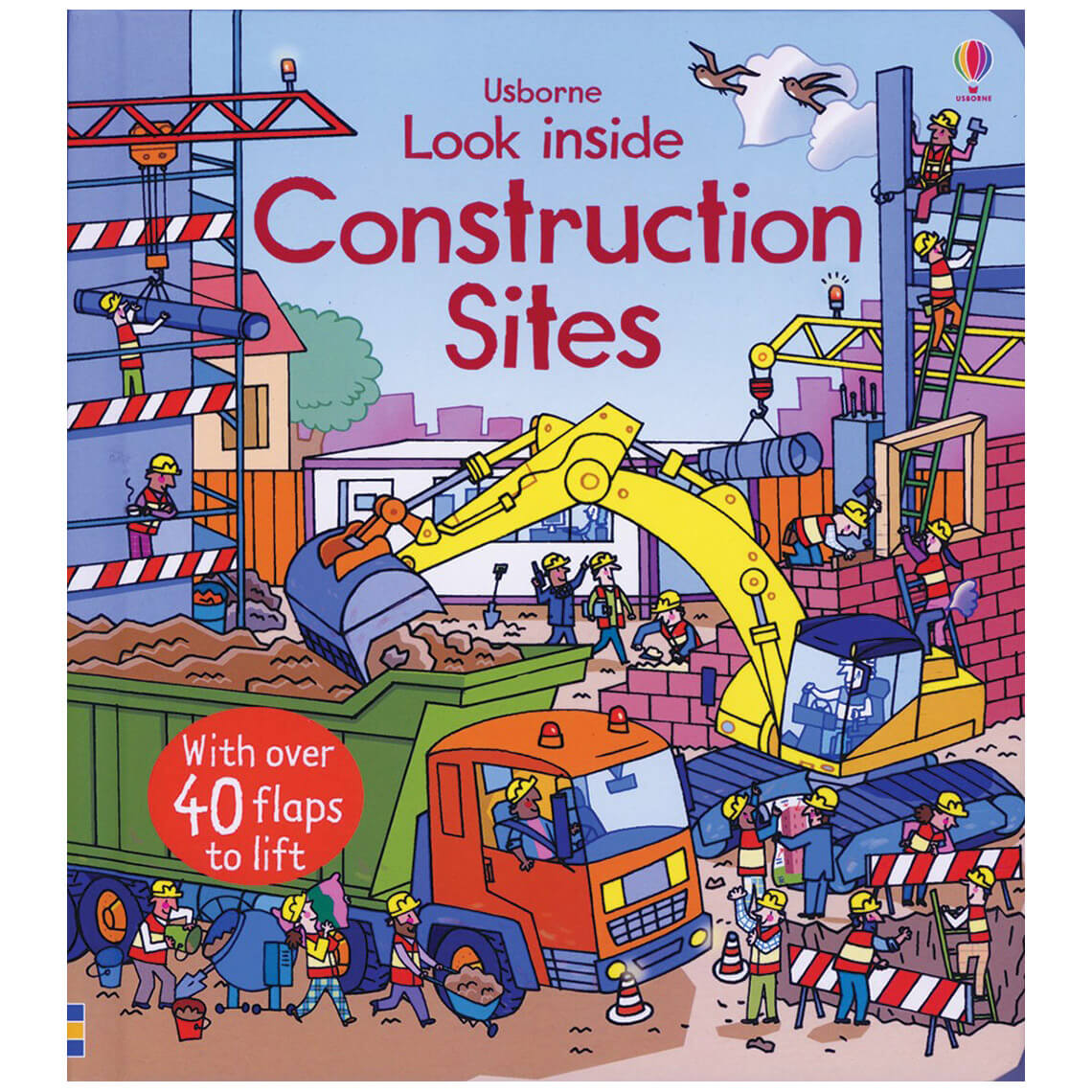 Usborne Look Inside Construction Sites (Look Inside Books)