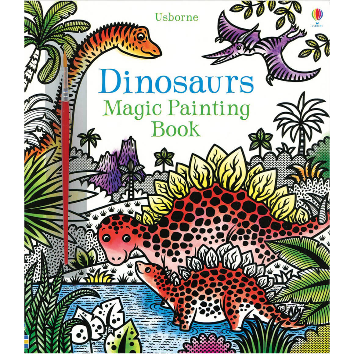 Usborne Magic Painting Book Dinosaurs (Magic Painting Books)