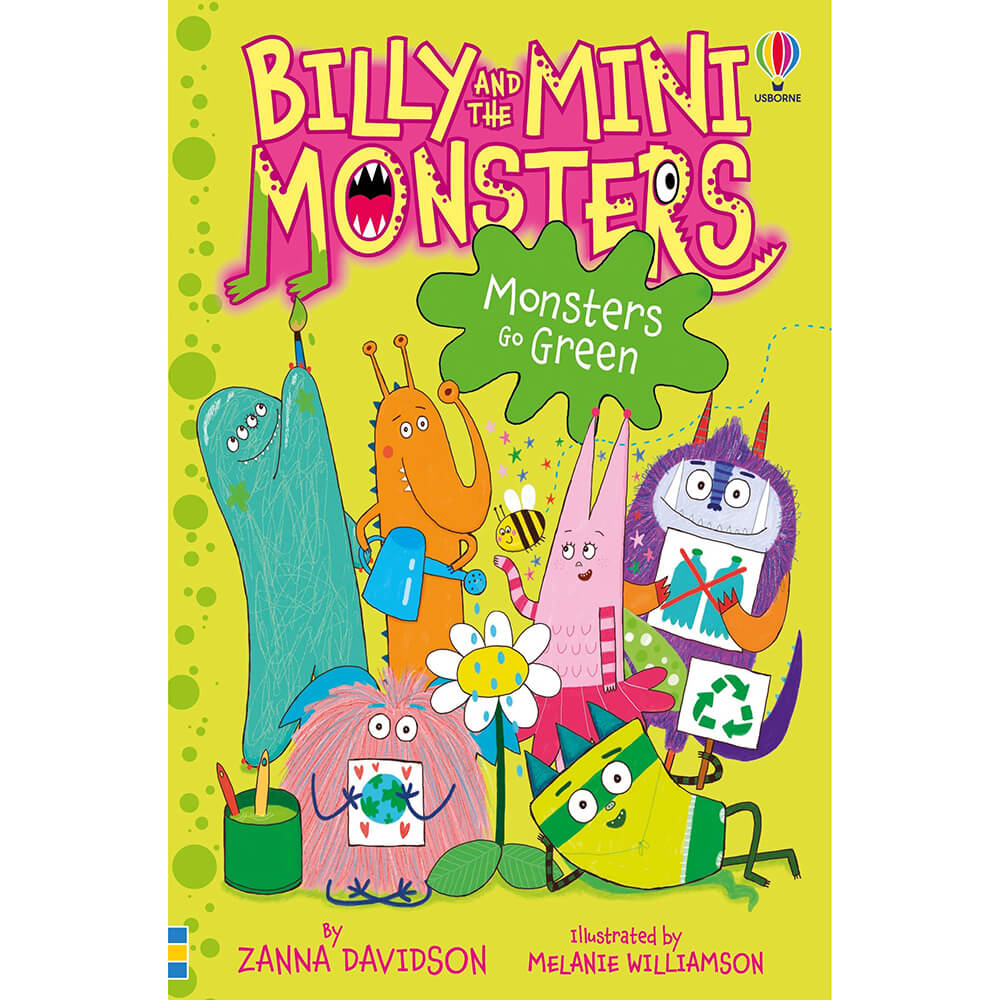 Usborne Monsters Go Green (Billy and the Mini Monsters)
