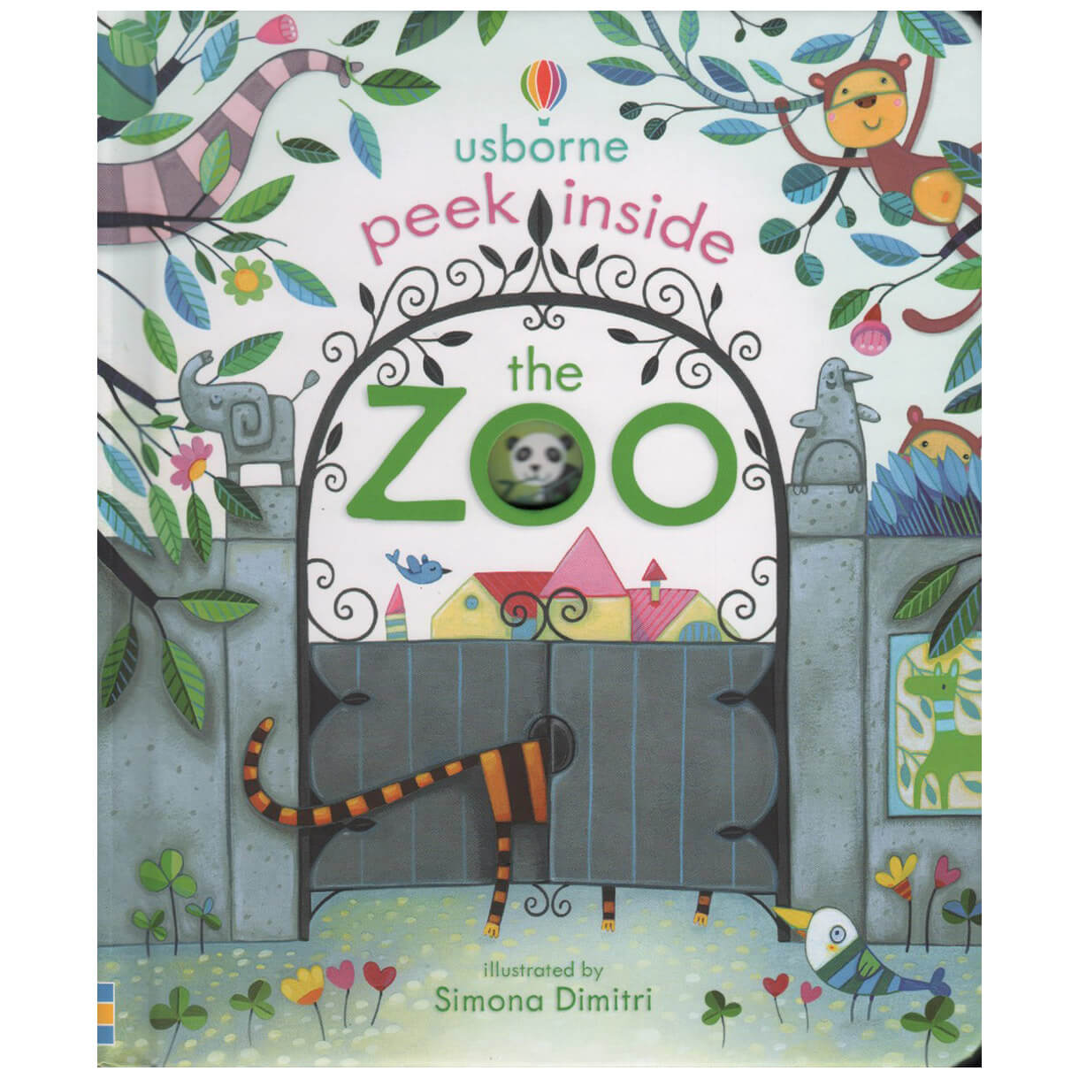 Usborne Peek Inside the Zoo (Peek Inside Board Books)