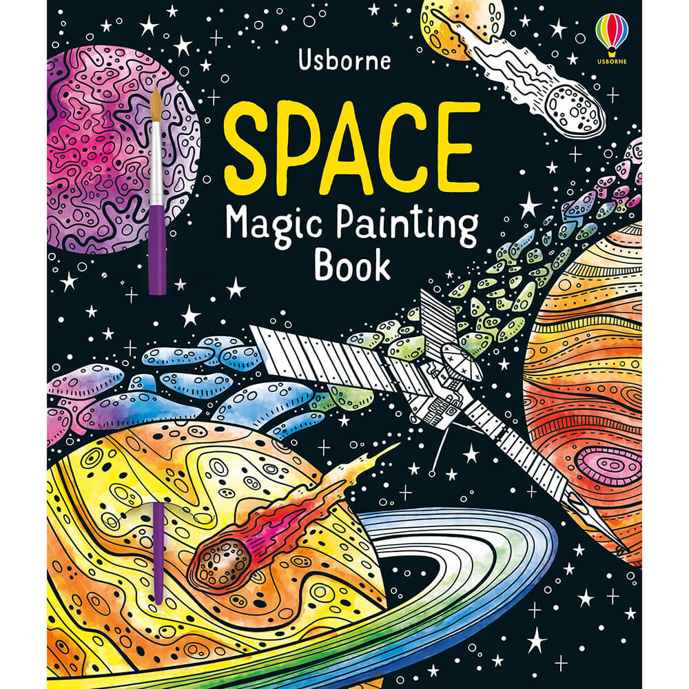 Usborne Space, Magic Painting Book (Magic Painting Books)