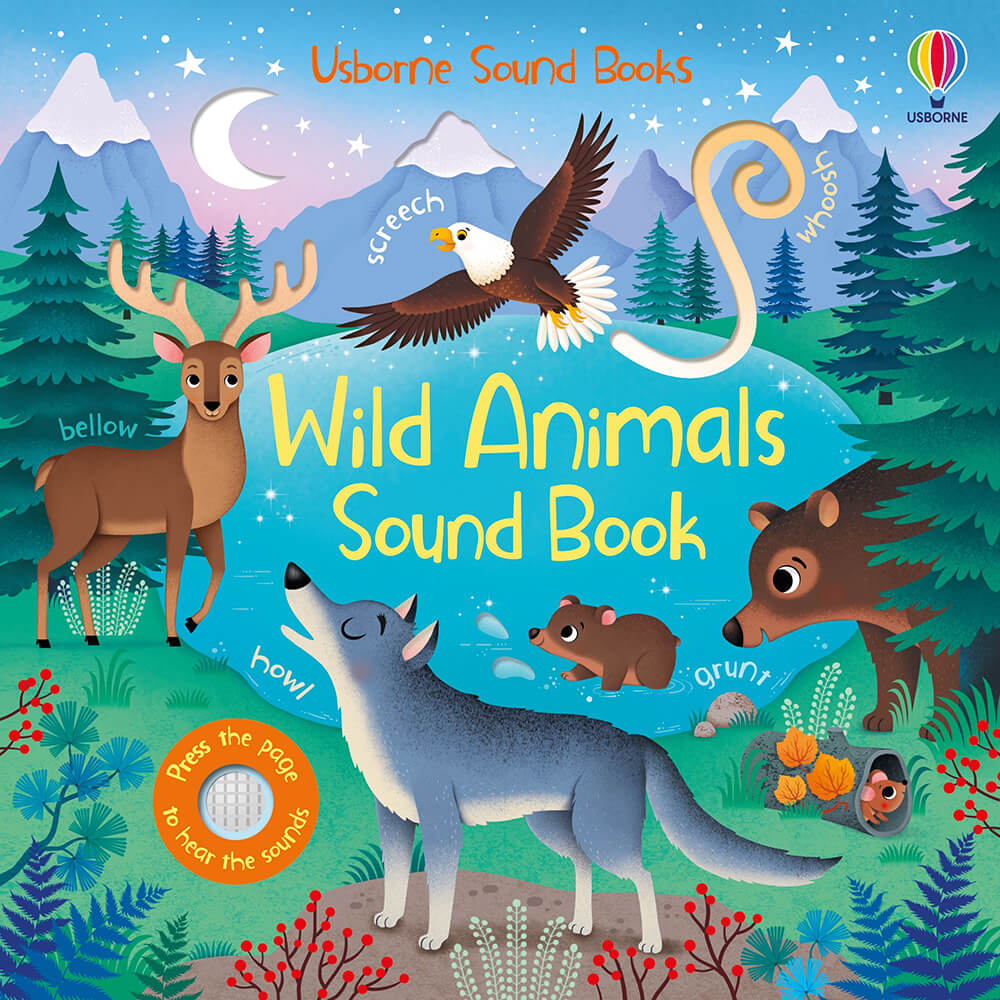 Usborne Wild Animals Sound Book (Press-a-Sound Books)