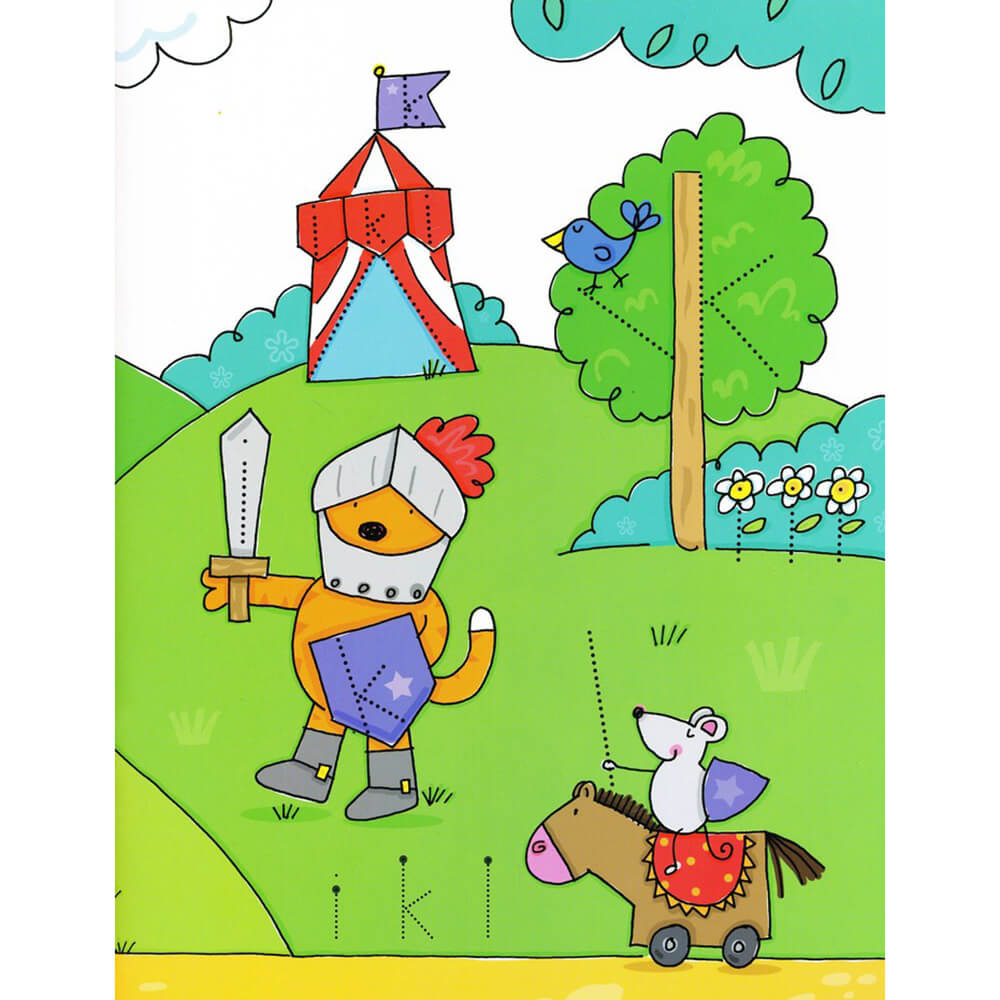 Usborne Wipe-Clean First Letters (Wipe-Clean Books)