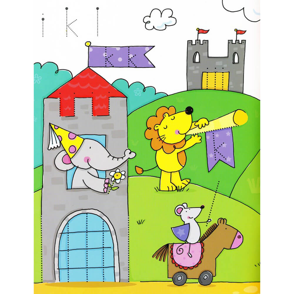 Usborne Wipe-Clean First Letters (Wipe-Clean Books)