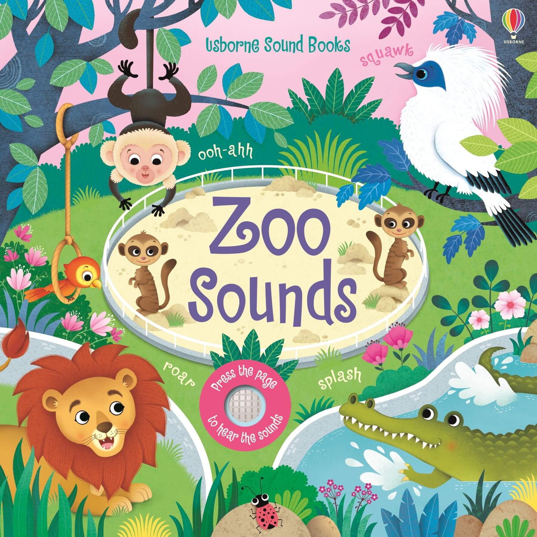 Usborne Zoo Sounds (Press-a-Sound Books)