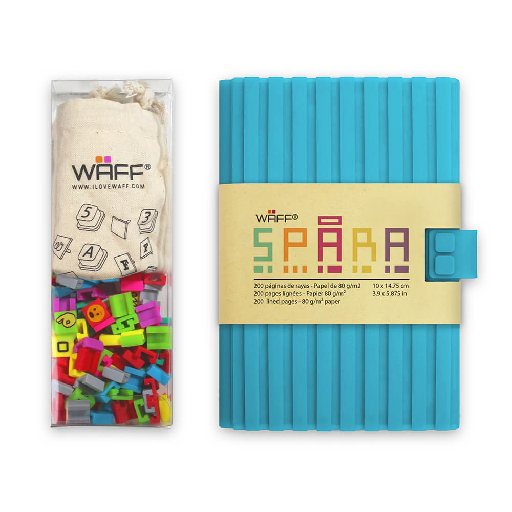 WAFF Medium Spara Journal Combo Kit (Aqua)