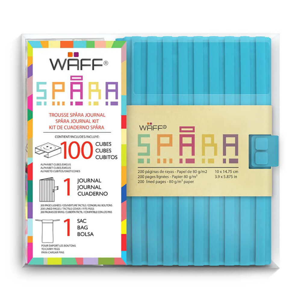 WAFF Medium Spara Journal Combo Kit (Aqua)