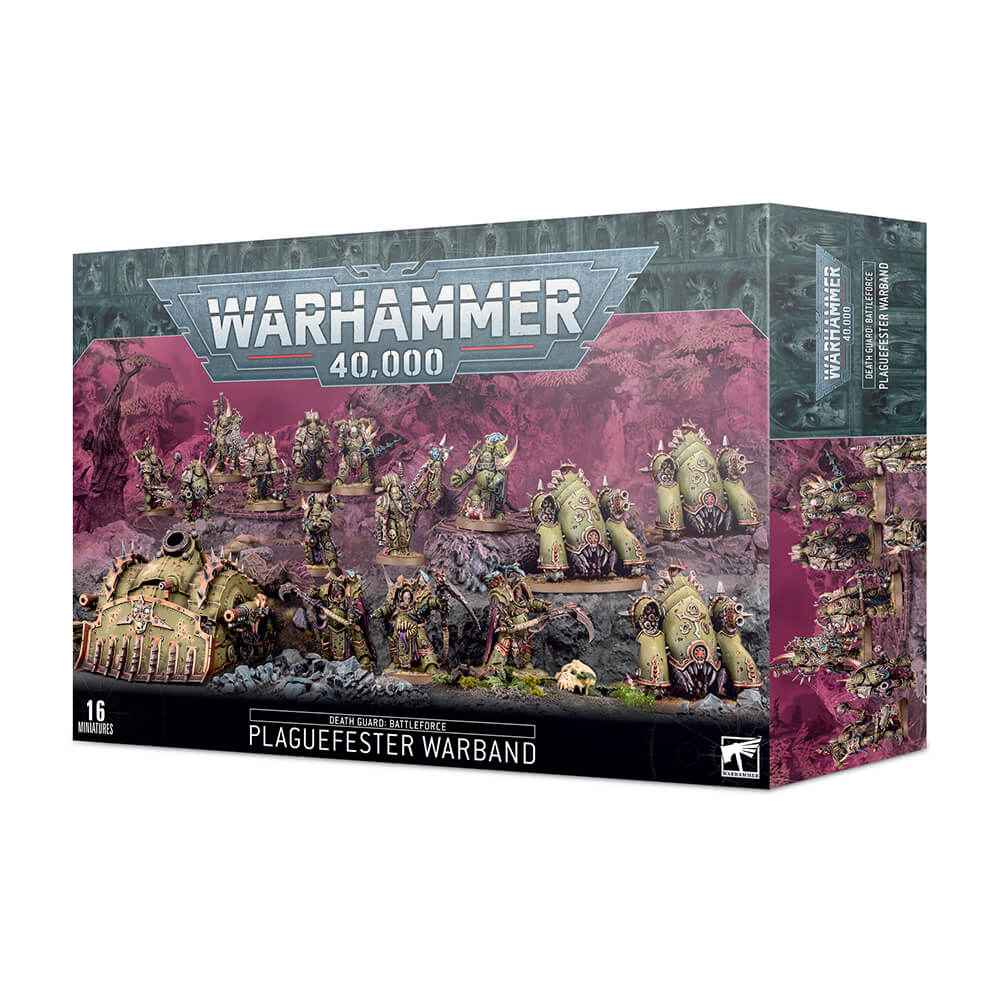 Warhammer 40K Death Guard: Battleforce – Plaguefester Warband Set