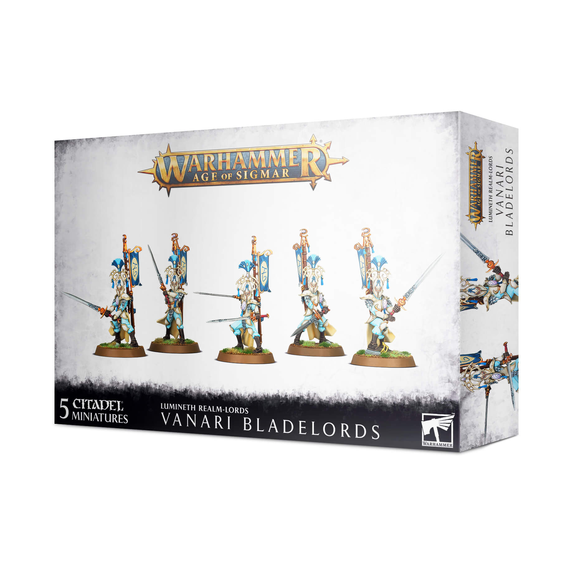 Warhammer Age of Sigmar Lumineth Realm-Lords Vanari Bladelords Miniatures