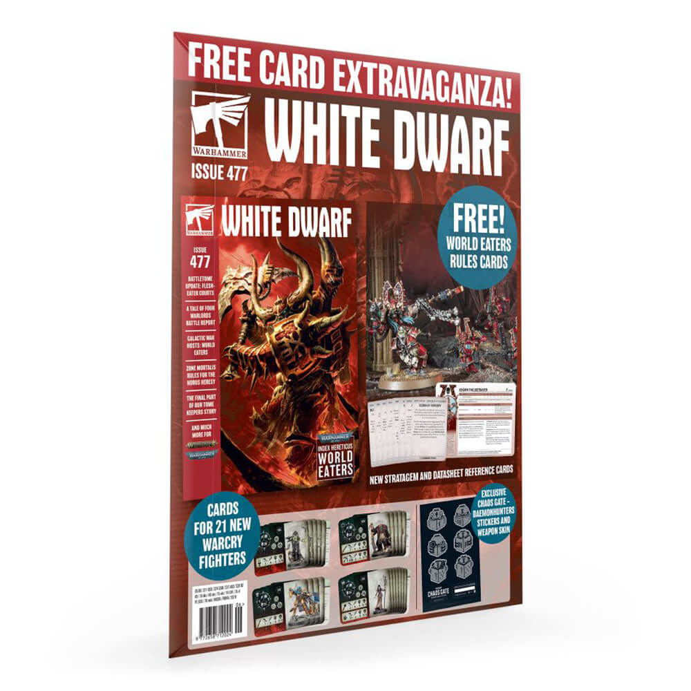 Warhammer White Dwarf Issue #477 Magazine