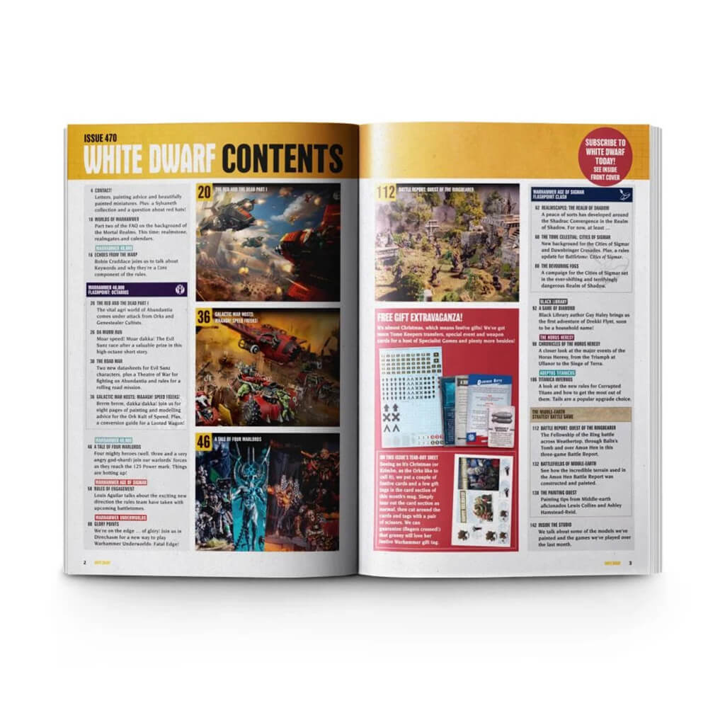 White Dwarf Magazine Issue  #470