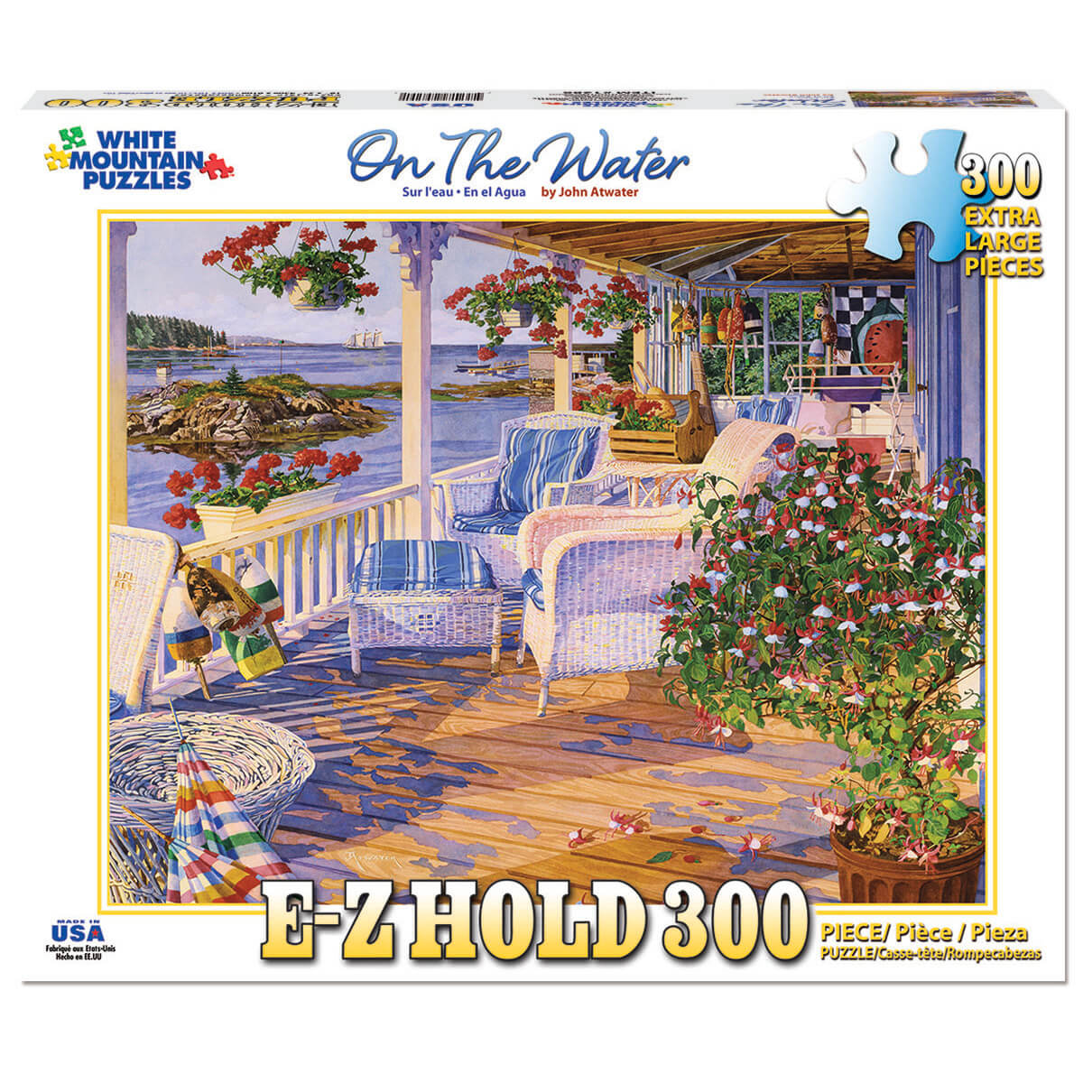 White Mountain Puzzles On The Water 300 Piece Jigsaw Puzzle
