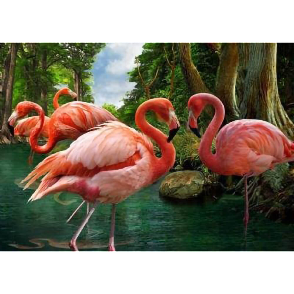 Wild Republic 3D Magnet Flamingos