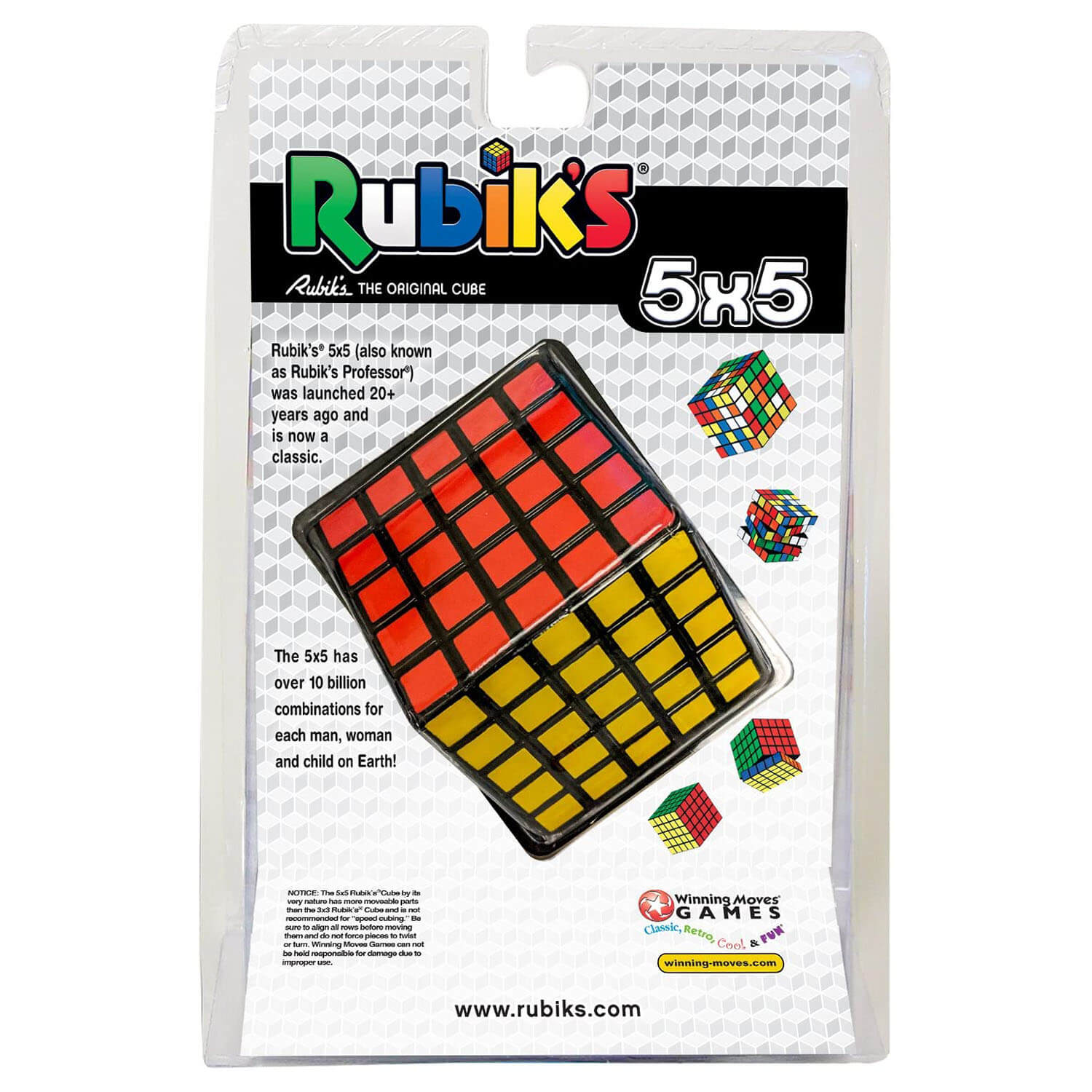 Winning Moves Rubik's Professor Cube (5x5)