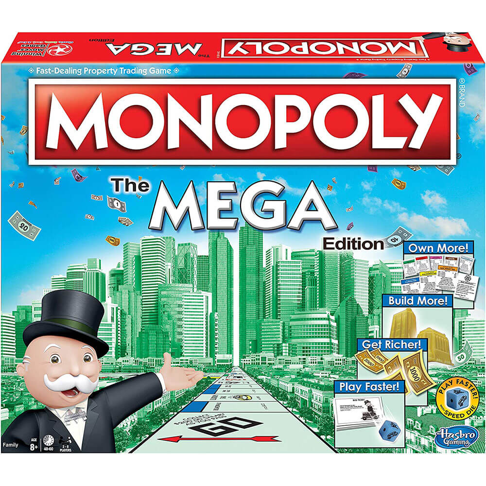 Winning Moves Monopoly The Mega Edition Game
