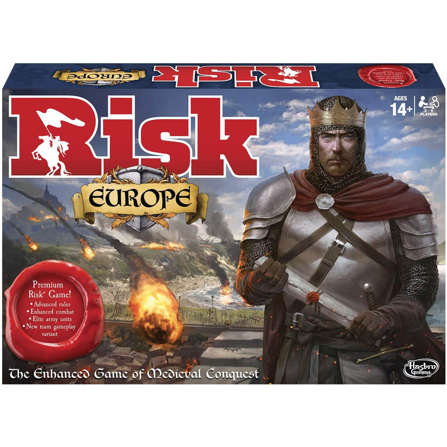 Winning Moves Risk Europe Game