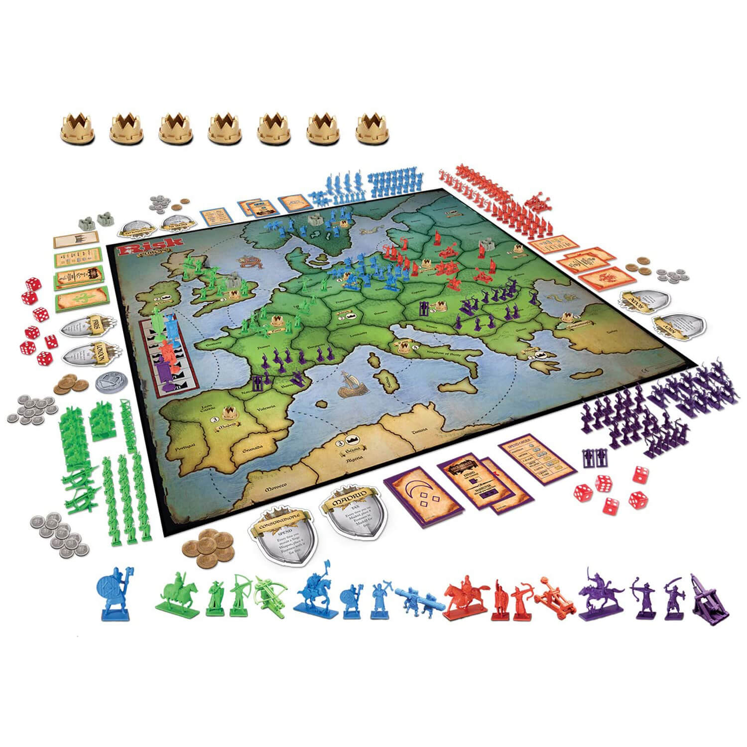 Winning Moves Risk Europe Game